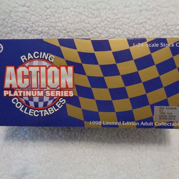 Dale Earnhardt #K-2 1956 Ford Victoria Pink 1/24 Action Car Platinum Series 1998 - Picture 15 of 16